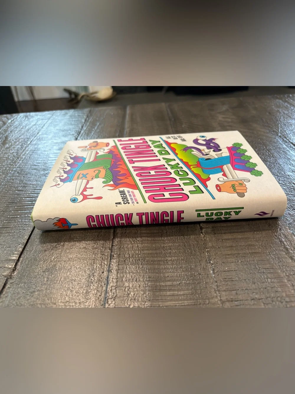 Lucky Day by Chuck Tingle First Edition Hardcover Book
